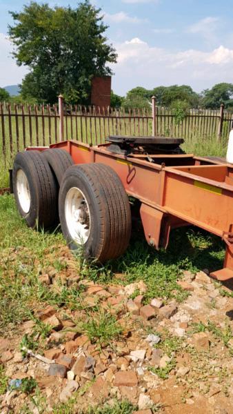 6m Front axle trailer