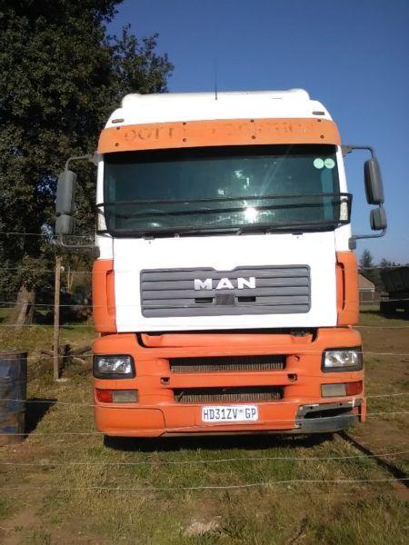 Exclusive deal on MAN TGA truck tractor