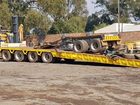 75 TON LOWBED TRAILER WITH DOLLY