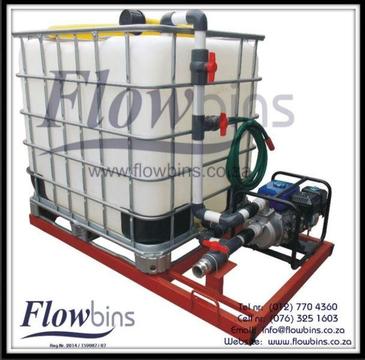 Bloemfontein: 1000L Water Bowsers / Fire Figthers - Multi Purpose (Suction / Pumping / Mixing)