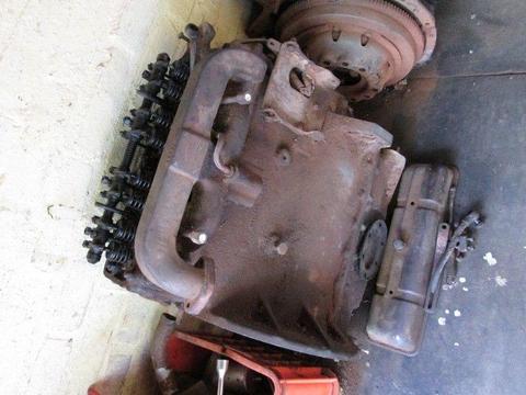 MF Massey Ferguson engine #1, Vaaljapie petrol / paraffin, working condition