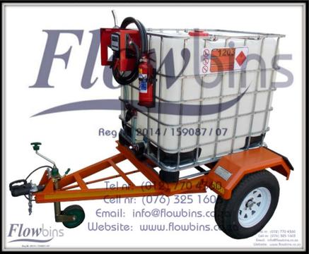 NEW 1000L Diesel / Paraffin Bowser Trailers 12V - from R20 589