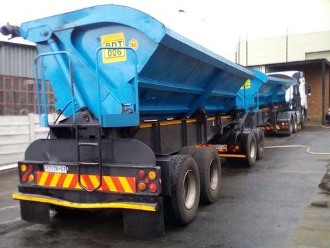 Negotiable price on truck and trailer combination