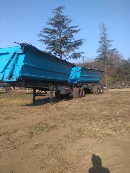 Side tipper trailer for low low price