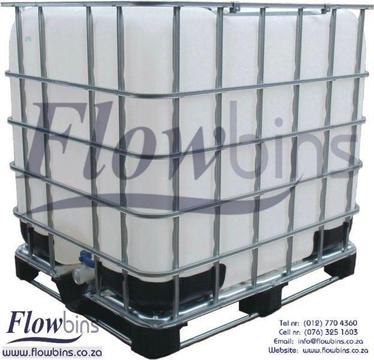 1000L Flowbin Tanks / IBC's: USED / RECONDITIONED / NEW from R700