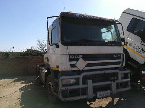 2004 DAF double diff truck-non-runner