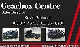 Gearbox and Diff Recon and Service Exchange Specialists