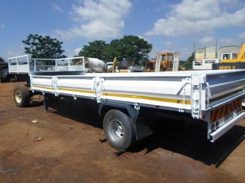 DROPSIDE TRAILER WITH DOLLY