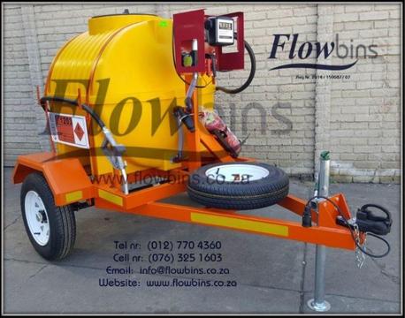Gauteng: NEW 1000L Diesel Bowser Trailers 12V - Heavy Duty with Papers - from R24 719