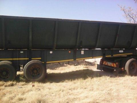 34 Ton Side Tipper Trailer For Sale