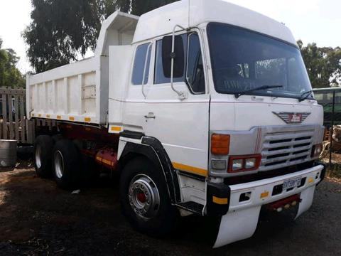 Very neat and ready to start work tipper truck