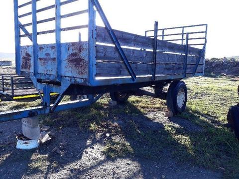 Farm trailer 5 meters long with sides