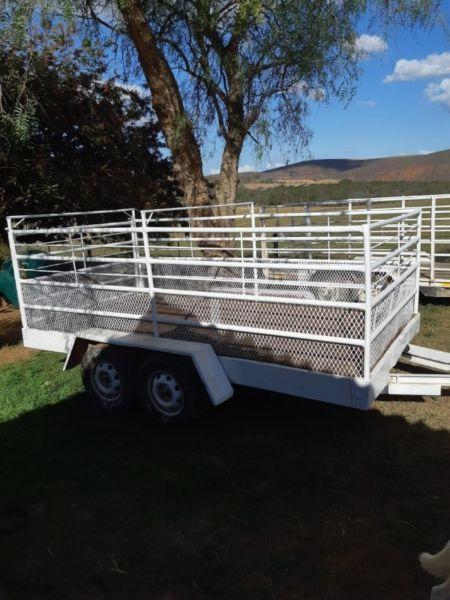 Double axis Trailer for sale