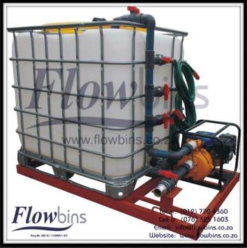 NEW 1000L Fire Fighters / Water Bowsers - Multi Purpose (Suction / Pumping / Mixing) from R7490