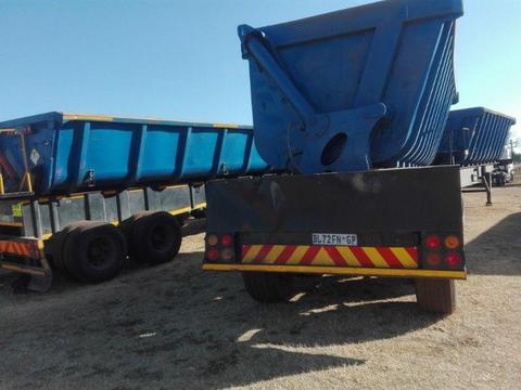 Excellent working side tipper trailer for sale