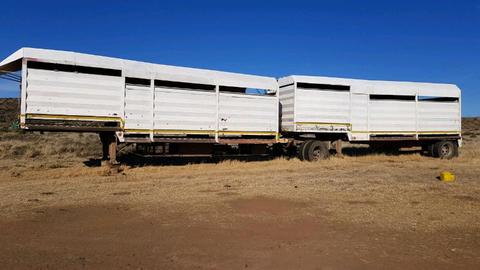 Large stock trailer
