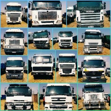 Some of our major Trucks and Trailers brands consist of: INTERNATIONALS, SCANIA, ACTROS ETC