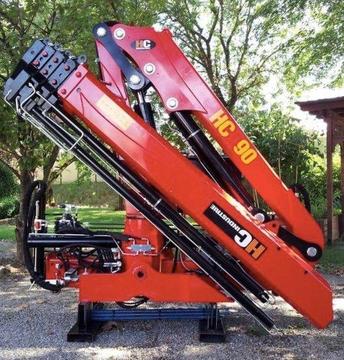 9 ton meter truck mounted crane for sale