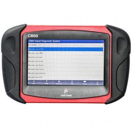 Free shipping 2018 CARFANS C800 Heavy Duty Truck Diagnostic Scanner with Special Function