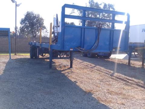 10M Flat Deck Trailer with Crain