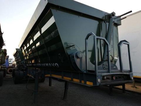 34 TONE SIDE TIPPER TRAILER FOR SALE