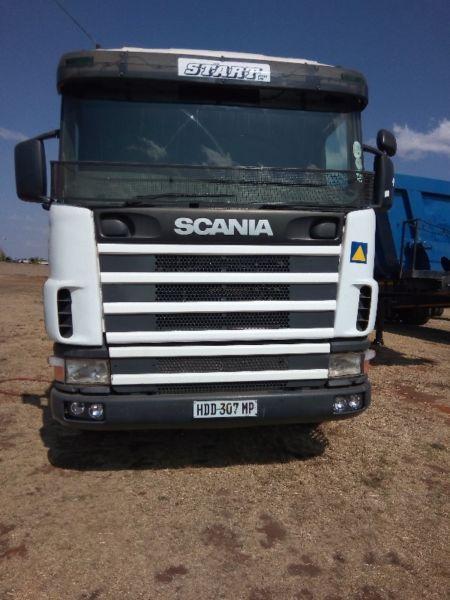 Scania truck ready to go