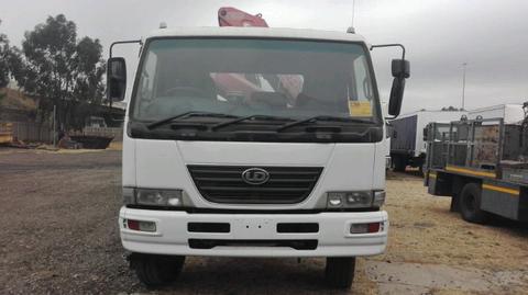 2007 Nissan UD 80 Dropside With Fassi Crane For Sale