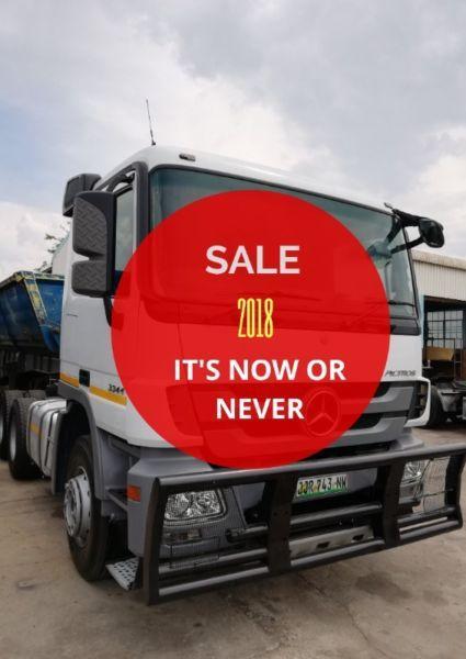 ✦✦✦Its Now Or Never, 2018 is Over, Buy This Mercedes Benz 3344 Actros Now ✦✦✦