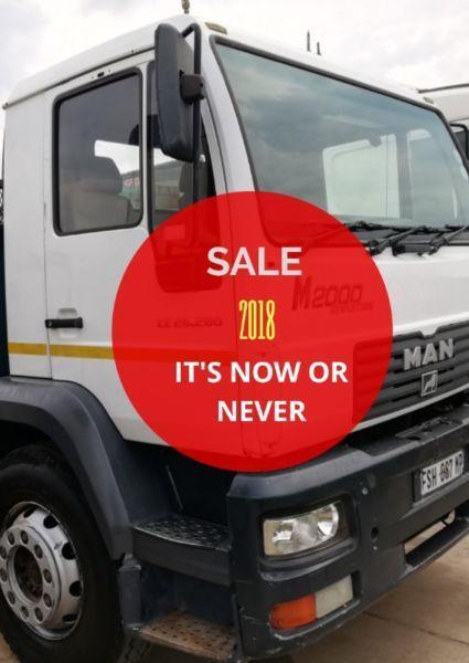 ✦✦✦Its Now Or Never, 2018 is Over, Buy This Man M2000 Chassis Cab ✦✦✦