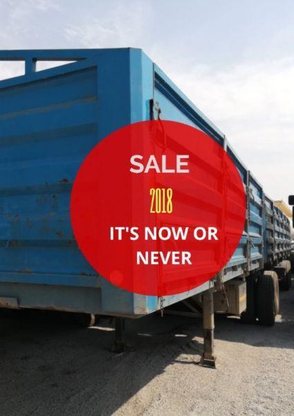 ✦✦✦Its Now Or Never, 2018 is Over, Buy This Super-Link Trailer With Sides✦✦✦