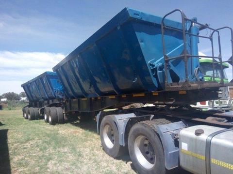 Side tipper trailers built to do the job