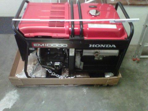 Honda 8kVA Generator - New Condition, Has Never Been Used