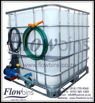 NEW 1000L Rain Havest Unit / Water Saver Unit / Swimming Pool Backflush Unit from R3160 NEW 1000L
