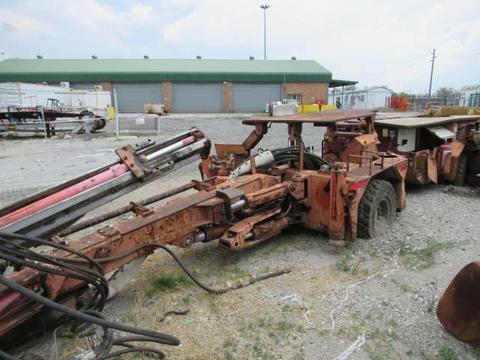 Tamrock Single Boom Drill Rig - ON AUCTION