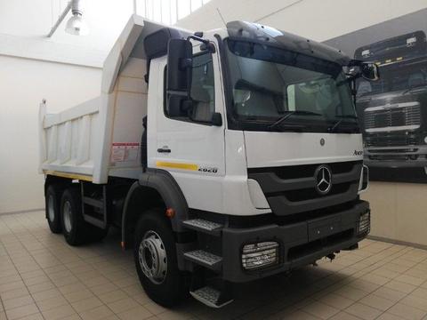 NEW Mercedes AXOR 2628 10m³ mild steel tipper in stock and ready to go - contact for price