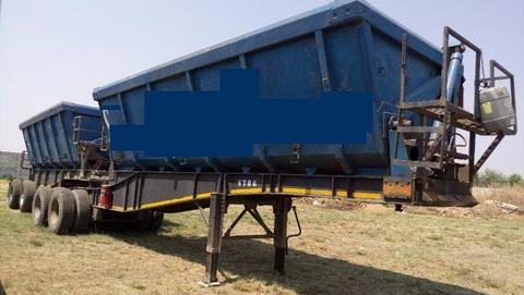 2011 Paramount Trailer Side Tipper Link (2) R180 000.00 EXCL