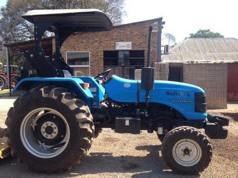 2014 Blue Landini Solis 75 (800 hours) 2x4 Pre-Owned Tractor