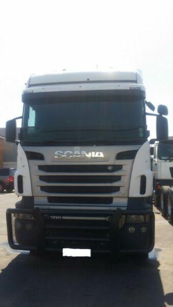 Built for business Scania truck-tractor! 