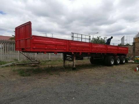CTS TRI AXLE DROP SIDE TRAILER FOR SALE 