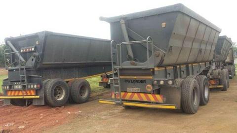 Excellent working Side tipper trailer for sale. 