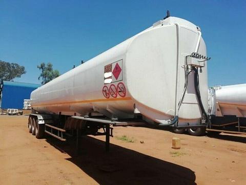 Used 1986 SA Road Tanker Tri Axle 41 000LT Fuel Tanker for sale 