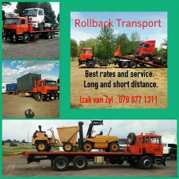 Rollback transport country wide 